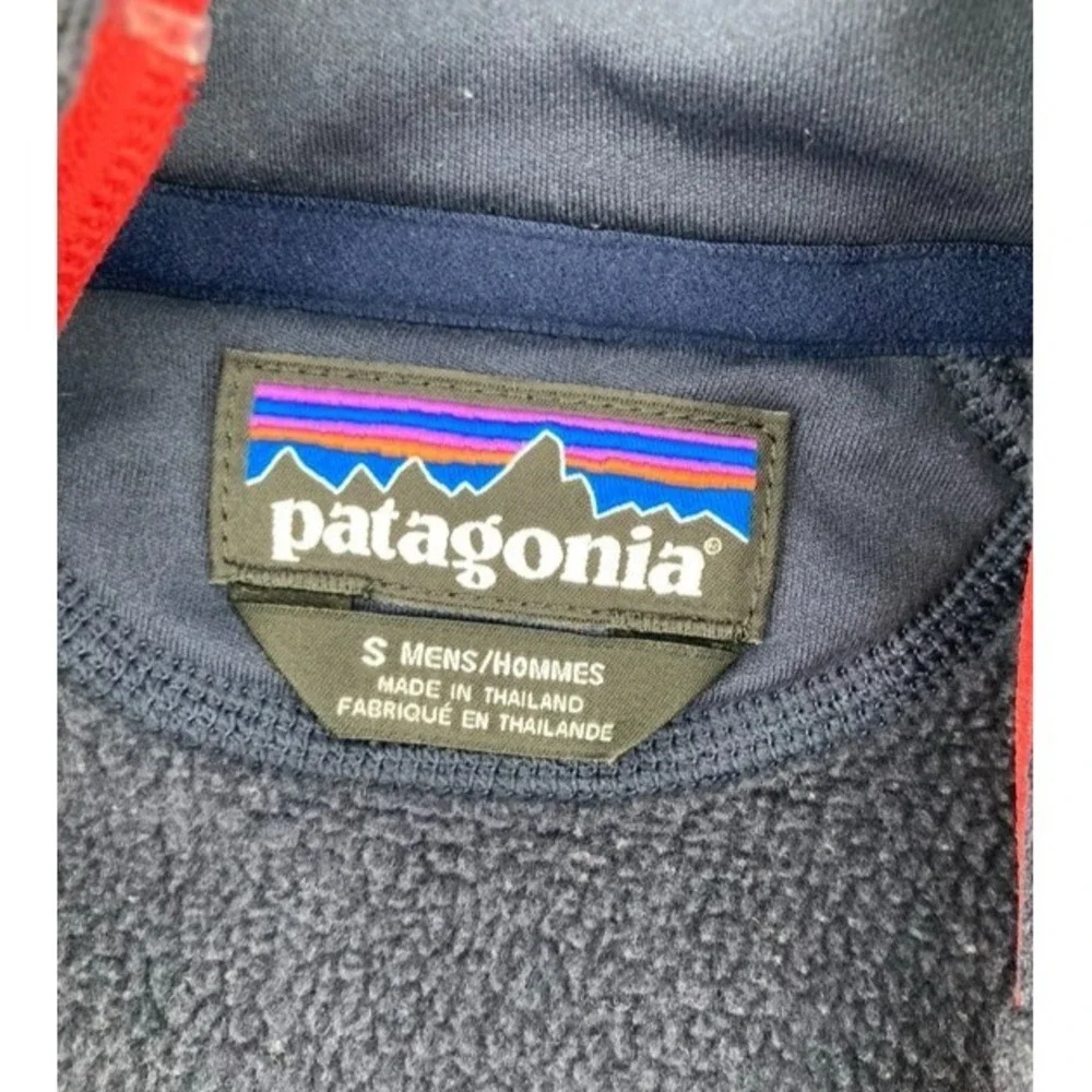 Patagonia Men S Performance Better Sweater Blue 1/4 Zip Gorpcore Pullover Fleece